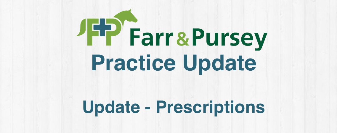 Update – Medication and Prescriptions